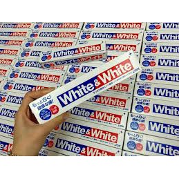Kem Đánh Răng Hộp 150g Của Nhật White & White
