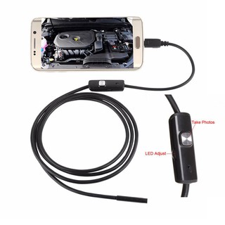 Máy Quay Nội Soi 5m Kết Nối Điện Thoại Android / Pc