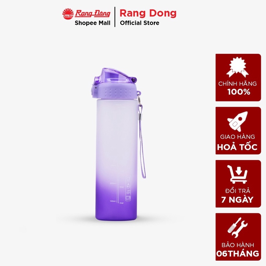 Bình đựng nước cầm tay dung tích 700ml Rạng Đông - Model: RD-07P1