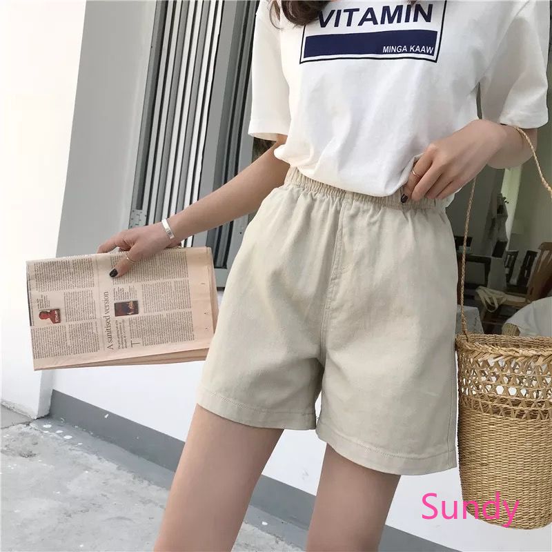 Quần Short Nữ Ống Rộng Thời Trang Hàn Quốc | WebRaoVat - webraovat.net.vn