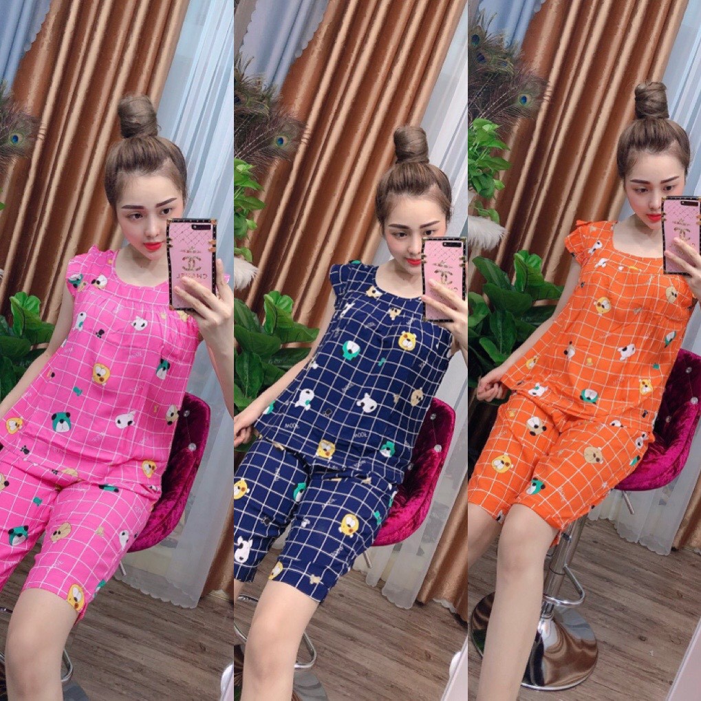 ♥MUA 2 FREE SHIP♥ ĐỒ BỘ MẶC NHÀ, GIAO HÌNH THÚ NGẪU NHIÊN, CÓ SIZE 40-70KG - TL05