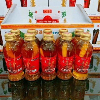 Nước sâm có củ kgs hàn quốc hộp 10 chai x 120ml
