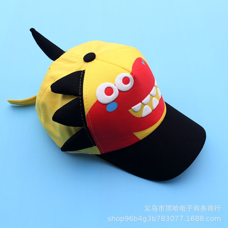 Mũ Lưỡi Trai Hình Khủng Long Dễ Thương Cho Bé Mẫu Giáo