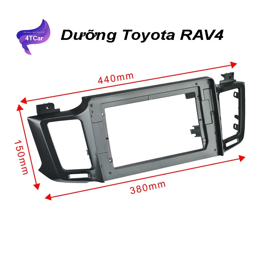 Mặt dưỡng Toyota RAV 4 2013-2018 (9 inch)