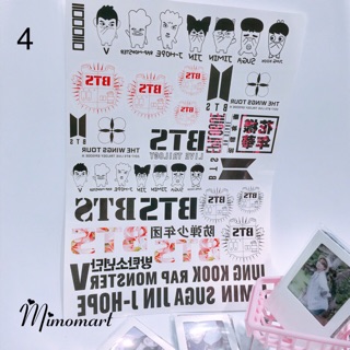 Sticker dán kpop