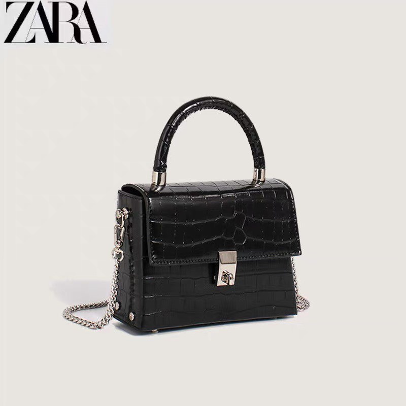 Túi xách nữ Zara cao cấp chính hãng .Túi đeo chéo dáng thời trang công sở đi làm đi chơi U9374