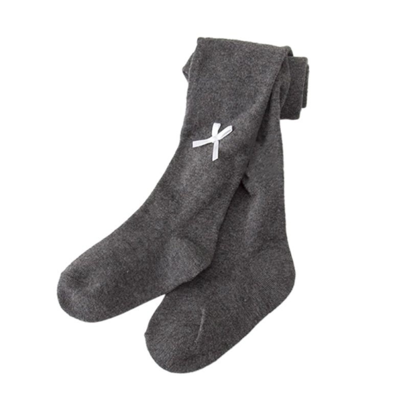 Tất co giãn phối họa tiết nơ đáng yêu cho bé