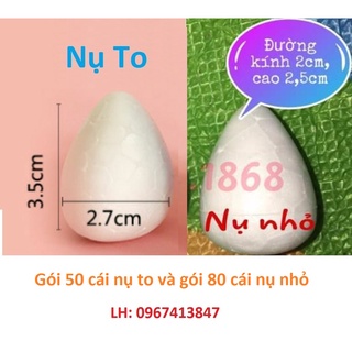 Nụ xốp dùng làm nụ hoa hồng, lõi hoa hồng, làm răng rồng răng phượng trong lễ tráp cưới hỏi...