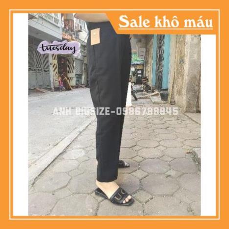 (Hàng Bán Shop) BigSize Quần Baggy túi trước Cạp Nhún Chun Vitek HÀN Ms36 -b11