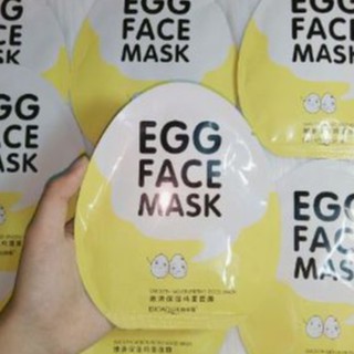 Combo 10 miếng mặt nạ trứng Egg Face Mask Bioaqua