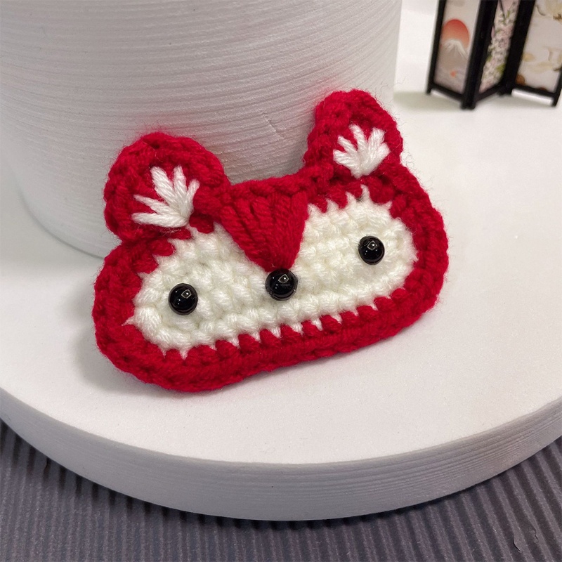 Kẹp Tóc Hình Mèo Hoạt Hình Handmade Xinh Xắn