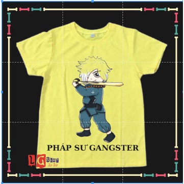 Áo Thun Xịn Xò cho bé Trai in hình Pháp sư Gangster - Biệt đội Gangster ( Từ 10 kg đến 90kg, đủ size áo)