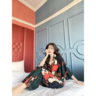 Đồ bộ pyjama - lụa satin cánh dơi (MAIGO)