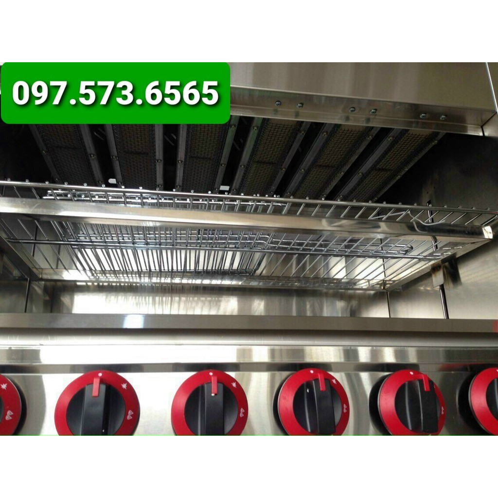 Lò nướng salamander 6 họng | Hàng Nhập Khẩu