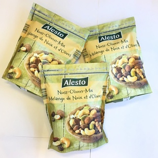 Bịch Hạt Hỗn Hợp Olive Có Muối Alesto 200g (xanh lá) - Vitamin House