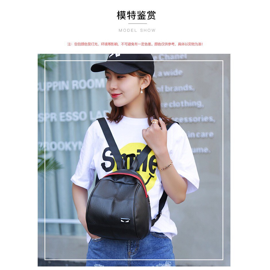 BA LÔ DA MỀM PHONG CÁCH THỜI TRANG ÂU MỸ