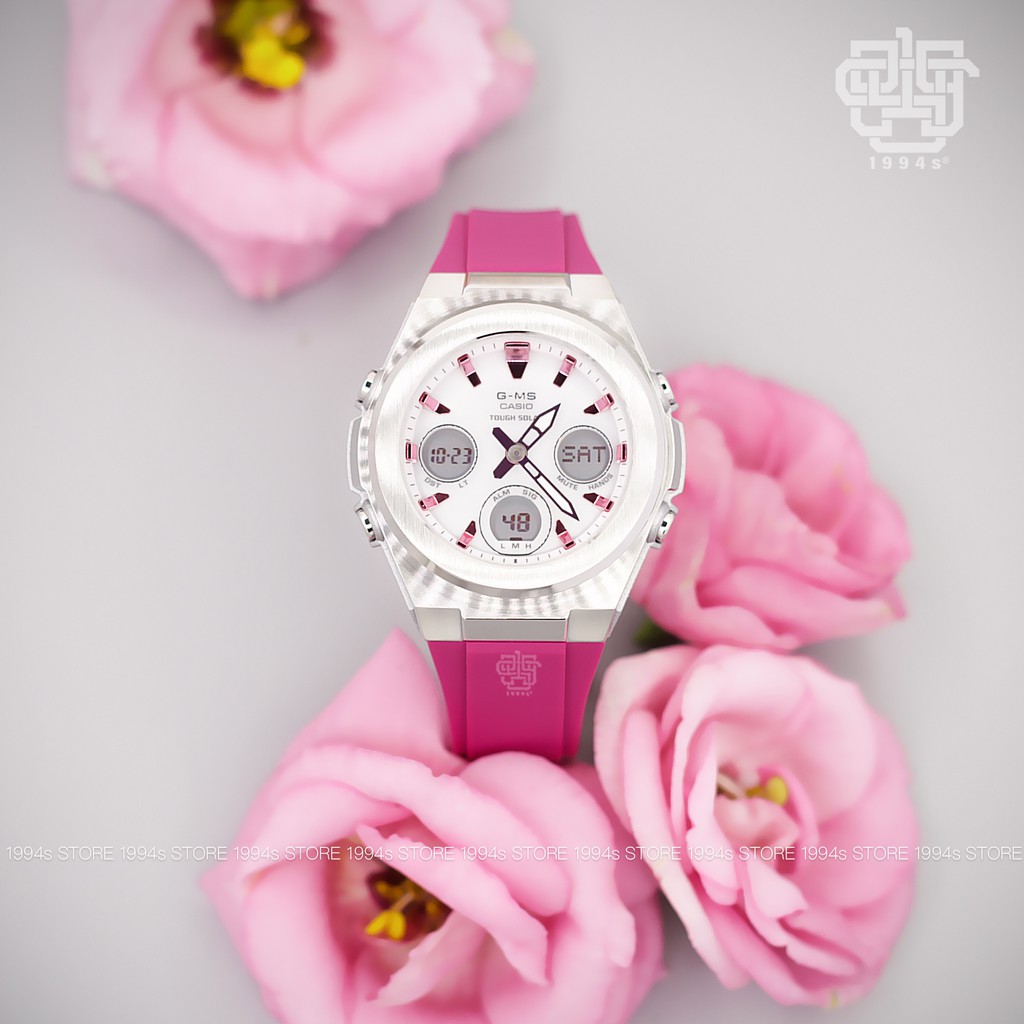Đồng hồ nữ Casio Baby-G MSG-S600 / MSG-S600-4A chống va đập, chống nước 200m, hàng chính hãng bảo hành 05 năm