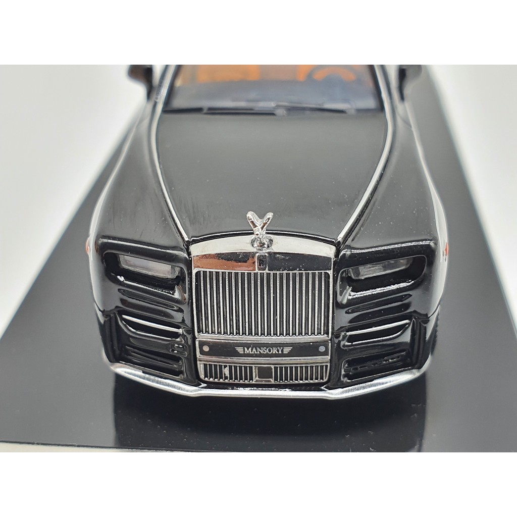 Xe Mô Hình Rolls Royce Mansory Phantom 1:64 SCArt ( Đen )