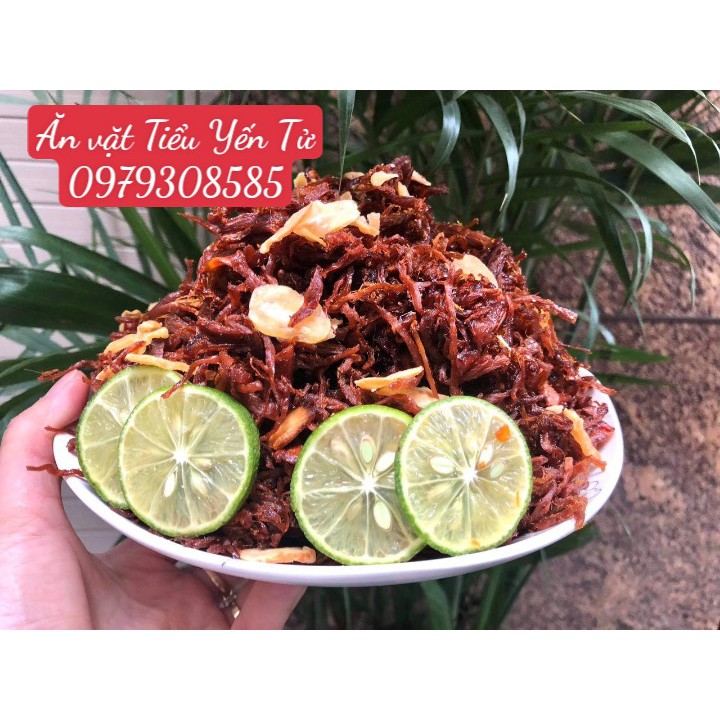 Khô heo, khô lợn ngập bơ tỏi  100gr Loại 1 mềm ngon, đồ ăn vặt Hà Nội | BigBuy360 - bigbuy360.vn