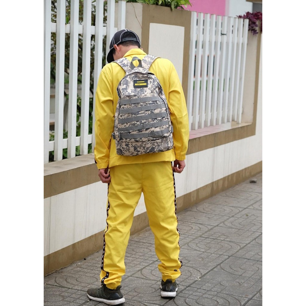 Bộ quần áo vàng PUBG | tracksuit banana chất liệu cao cấp cosplay