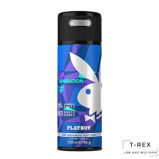 [BAO RẺ] Xịt Khử Mùi Nam Playboy 150ml