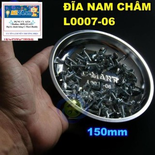 Đĩa nam châm C-MART L0007-06 150mm Đĩa từ - C-MART L0007-6 RẺ NHÂT THỊ TRƯỜNG  RẺ NHẤT THỊ TRƯỜNG
