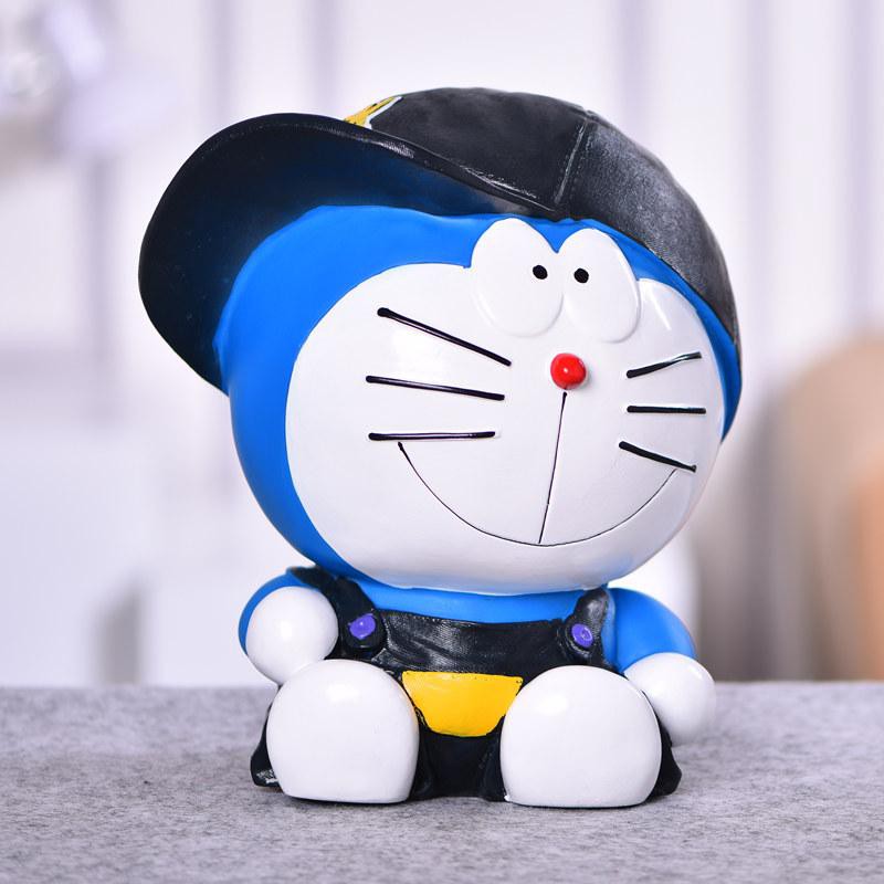 Ống Heo Đựng Tiền Tiết Kiệm Hình Mèo Máy Doraemon Sáng Tạo