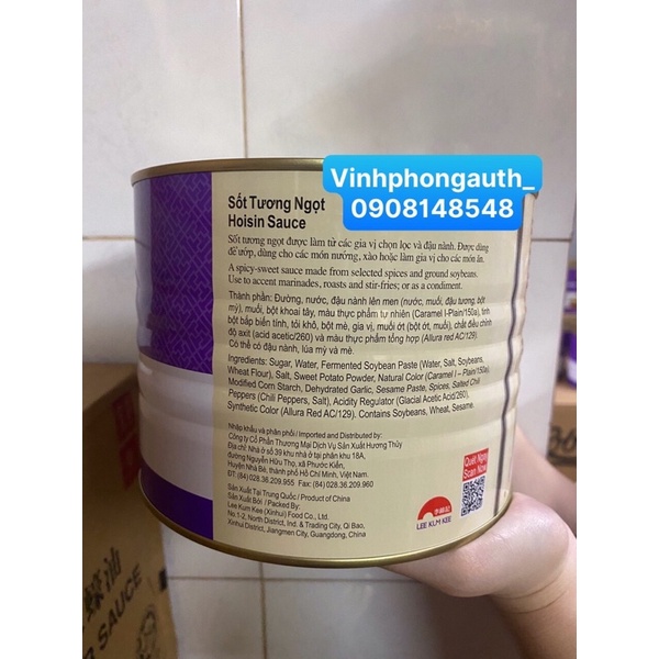 Sốt tương ngọt LEE KUM KEE 2.27kg