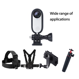 Won Mount Adapter Bundle Protective Frame Kit with 1/4" Thread Adapter for Insta 360 Go 2 Camera for Tripod Selfie