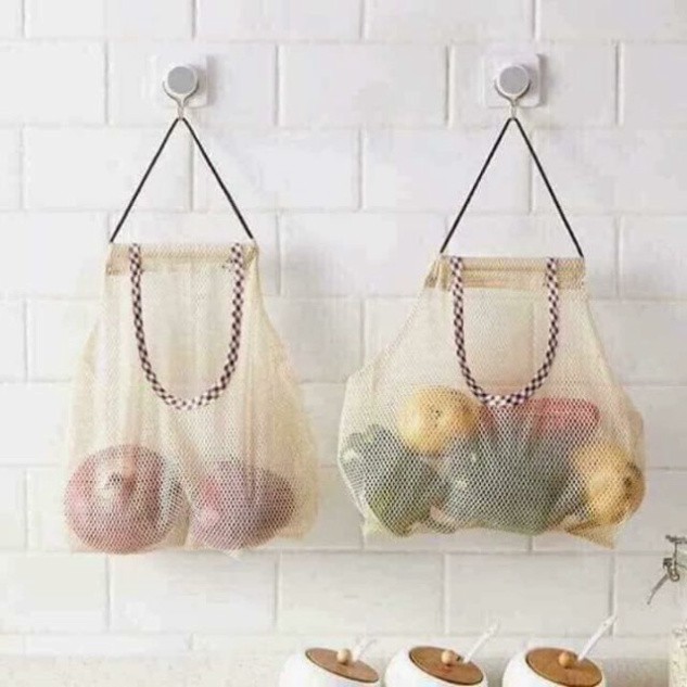 TÚI ĐỰNG HÀNH TỎI, RAU CỦ NHÀ BẾP.1c.ĐT.Lv