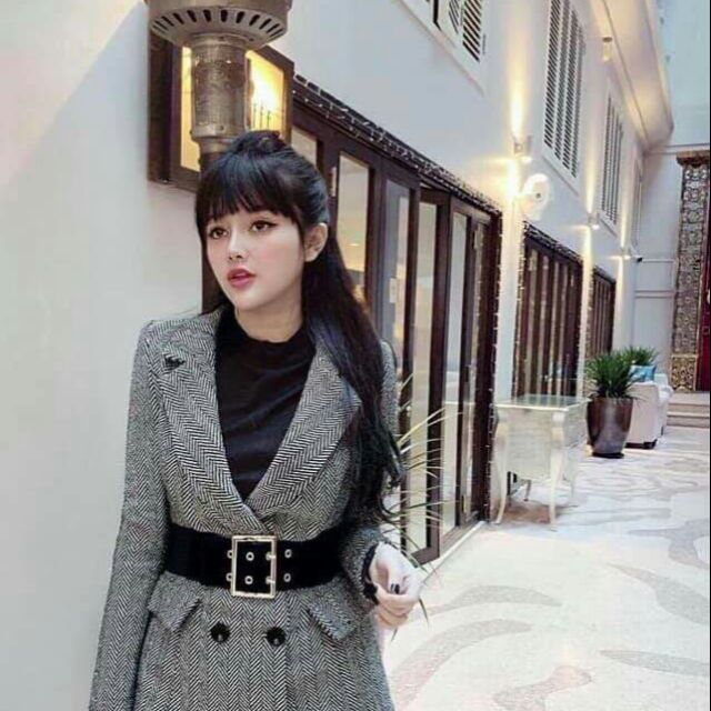 Set vest kèm thắt lưng