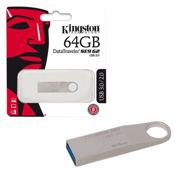 Mới Về - USB Kingston 64GB DataTraveler DTSE9 G2 3.0 - Bảo Hành 5 Năm