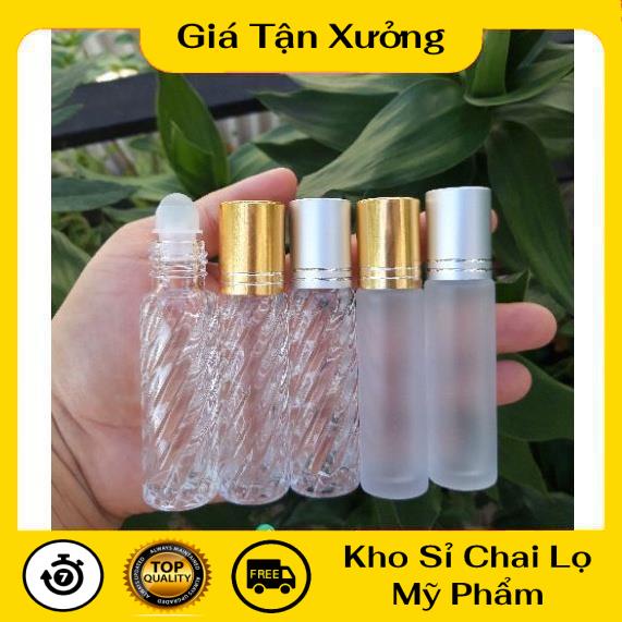 Lọ Chiết Nước Hoa ❤ TRÙM SỈ ❤ Vỏ chai lọ chiết nước hoa 10ml dạng bi lăn , phụ kiện du lịch