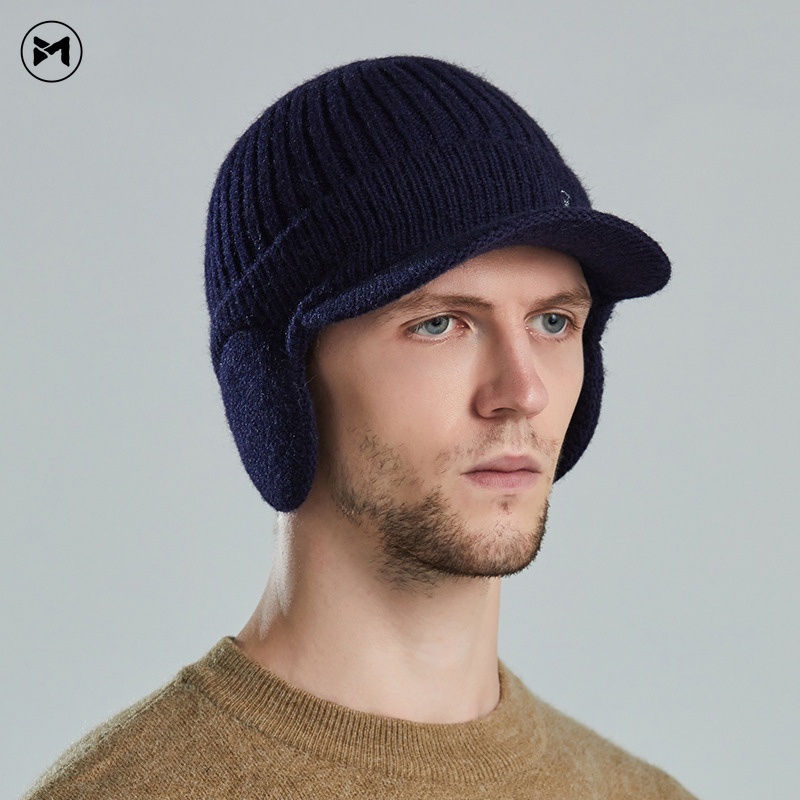 Mũ Len Che Tai Giữ Ấm Cho Nam