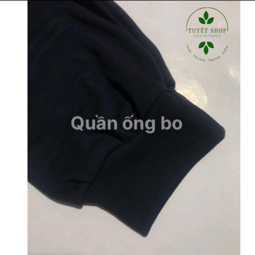 Quần Nỉ Mặc Trong Thu Đông Nam Trung Niên