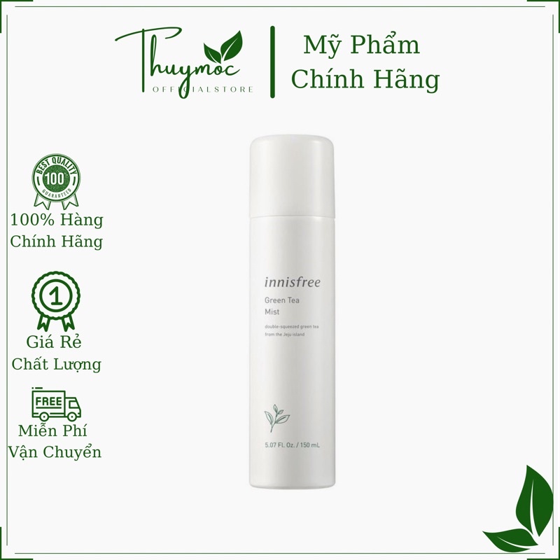 Xịt KhoángTrà Xanh Innisfree Green Tea Mist 150ml