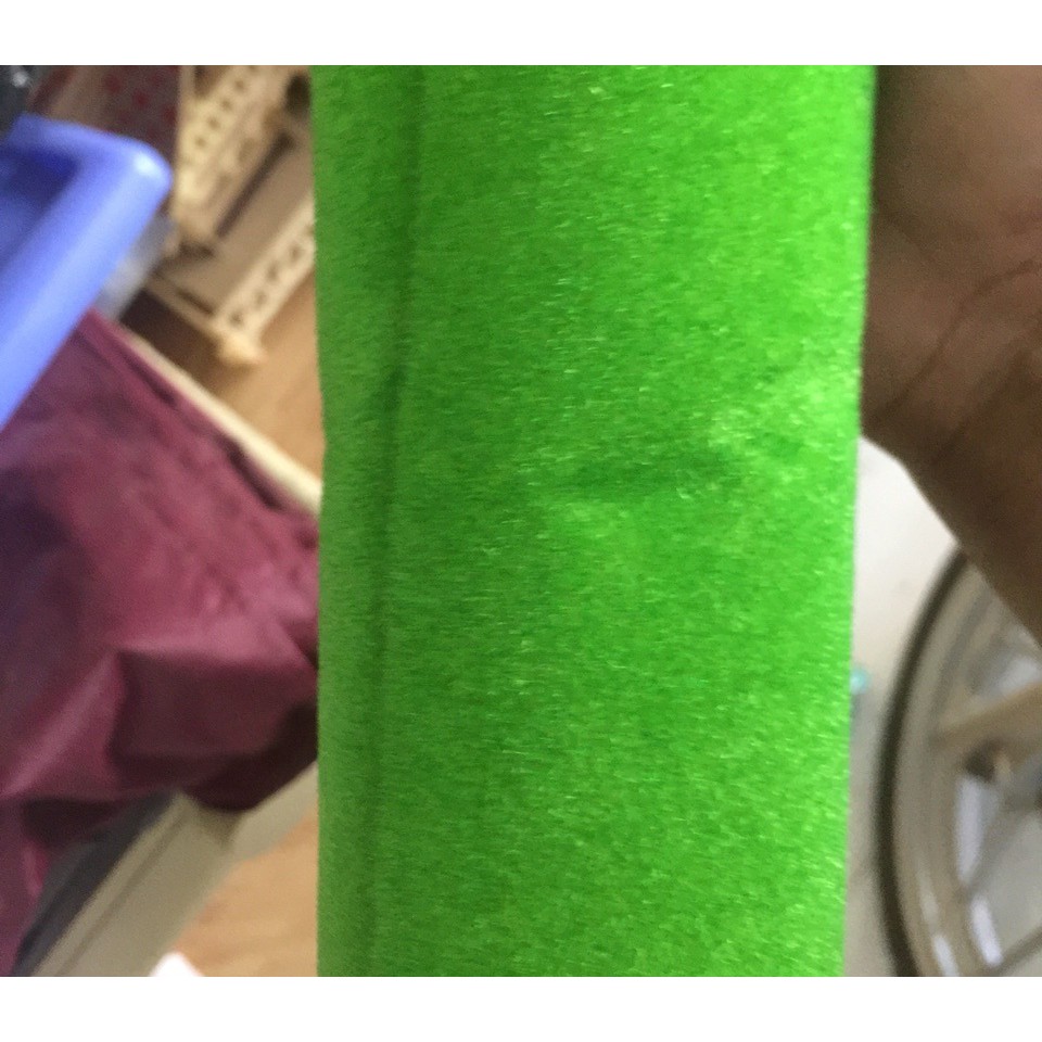 Thảm cỏ trang trí mô hình công viên/ Nhà que kem / nhà tăm tre 25x30