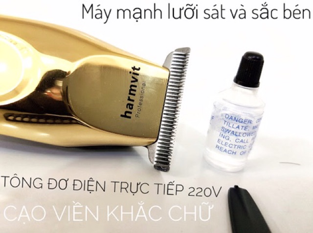 TÔNG ĐƠ ĐIỆN LƯỠI KÉP CHUYÊN NGHIỆP CẠO VIỀN KHẮC CHỮ CỰC SẮC NÉT 2018