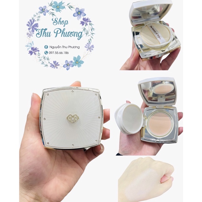 phấn phủ - phấn nền whoo velvet foundation pact SPF 35 +++ ( tách set)