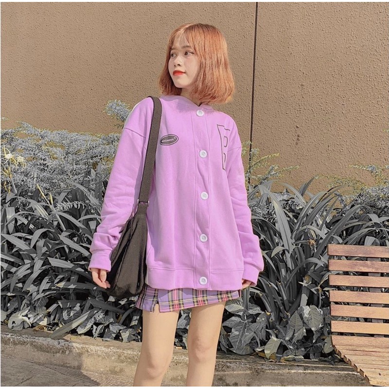 Áo khoác hoodie nỉ bông unisex Boomber 3 màu