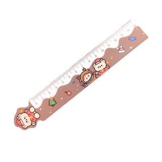 3 Thước Dẻo Noel 15Cm - Vpp Thỏ Hồng - Thỏ Hồng VPP