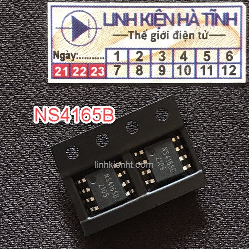 Túi 5 con IC công suất NS4165 NS4165B 5W SOP-8