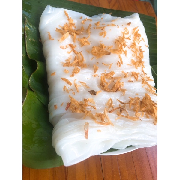 Bánh ướt tươi hành phi