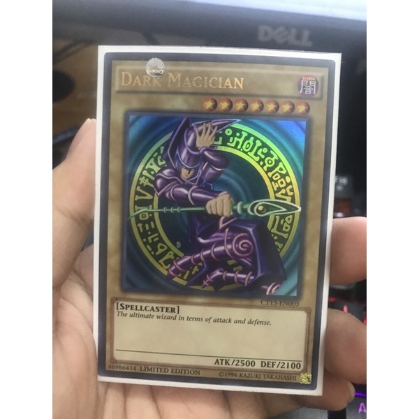 Thẻ bài yugioh Dark Magician - Tặng kèm Toploader