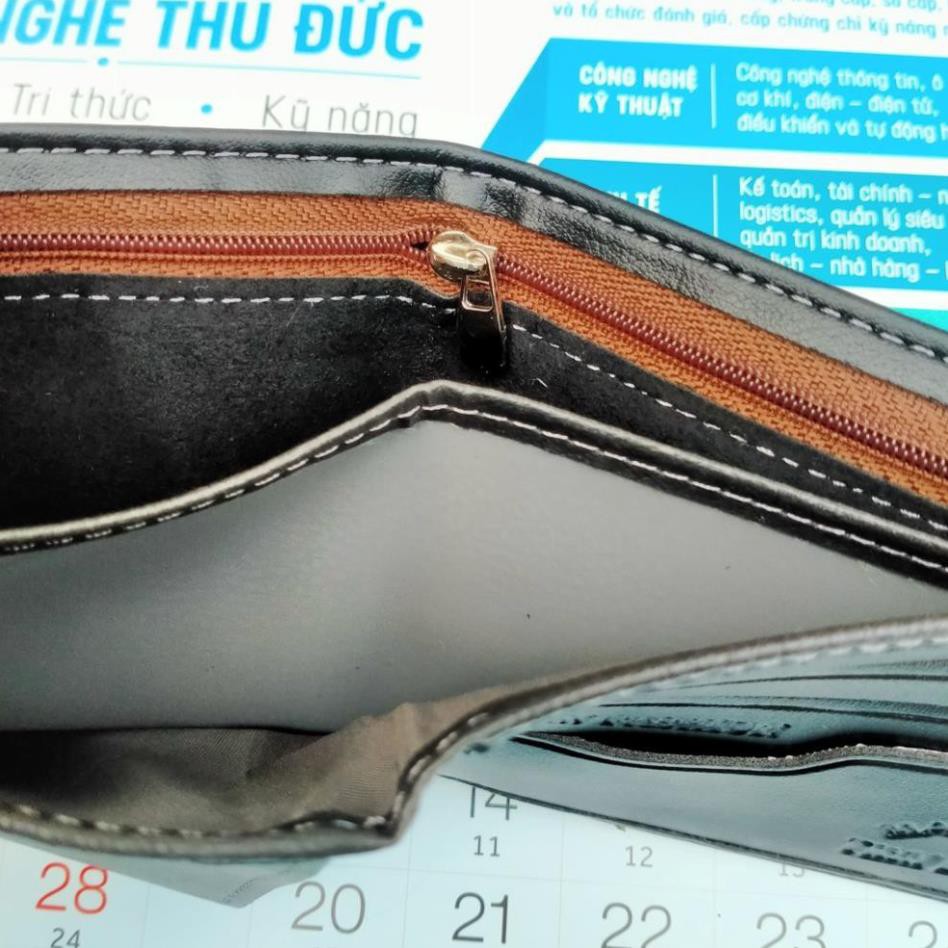 Ví Nam - Bóp Nam Baellerry Phiên Bản Mới Sang Trọng Kèm Hộp Lót Nhung Cao Cấp Phòng Cách Thời Trang Dùng Tặng Người Thân