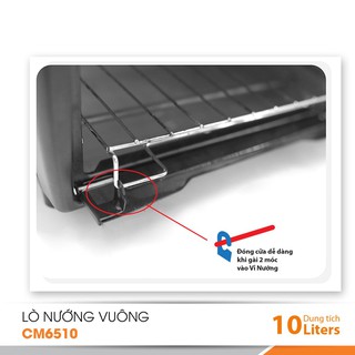 Lò nướng điện Comet CM6510 10L {dhtn}