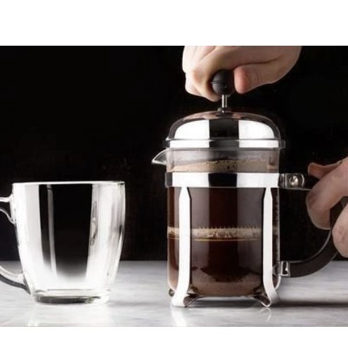 BÌNH PHA CÀ PHÊ KIỂU PHÁP BODUM CHROME FRENCH PRESS 500ML (CHAMBORD)