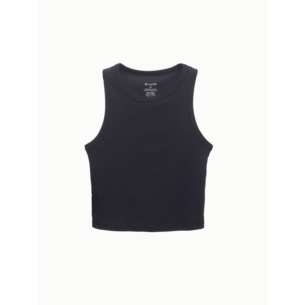 Áo croptop nữ sát nách VIỆTBROTHERS màu basic 221APU66
