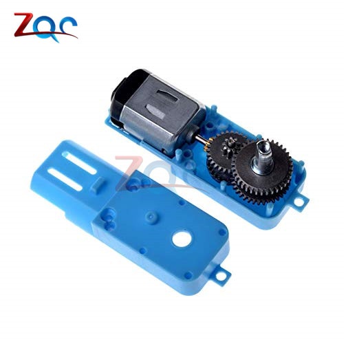 Động cơ bánh răng kim loại giảm tốc cho robot thông minh 1: 90 3v-6v