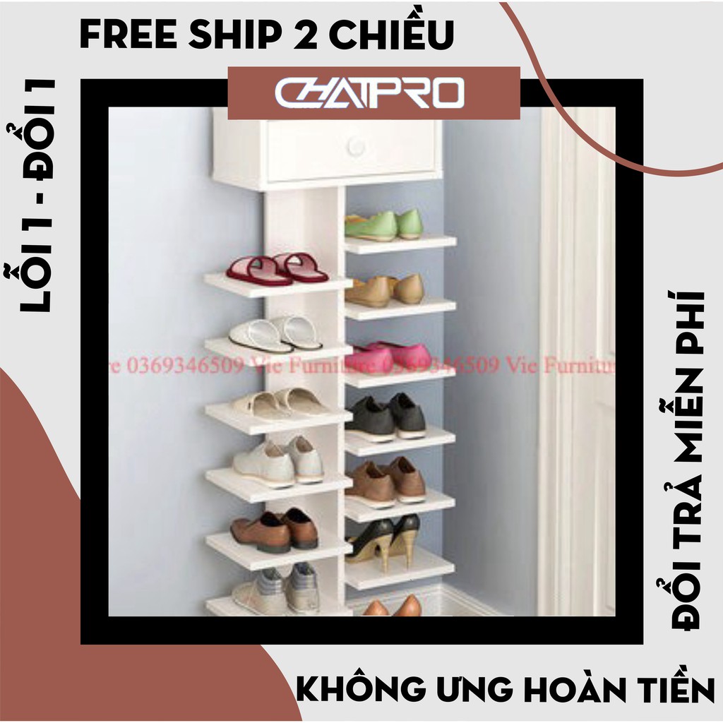 Kệ Để Giày cao Cấp, Kệ Giày Gỗ Hình Cây Cực Tiện Ích